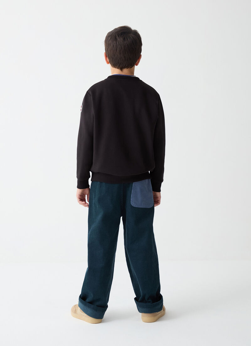 Crew neck sweatshirt