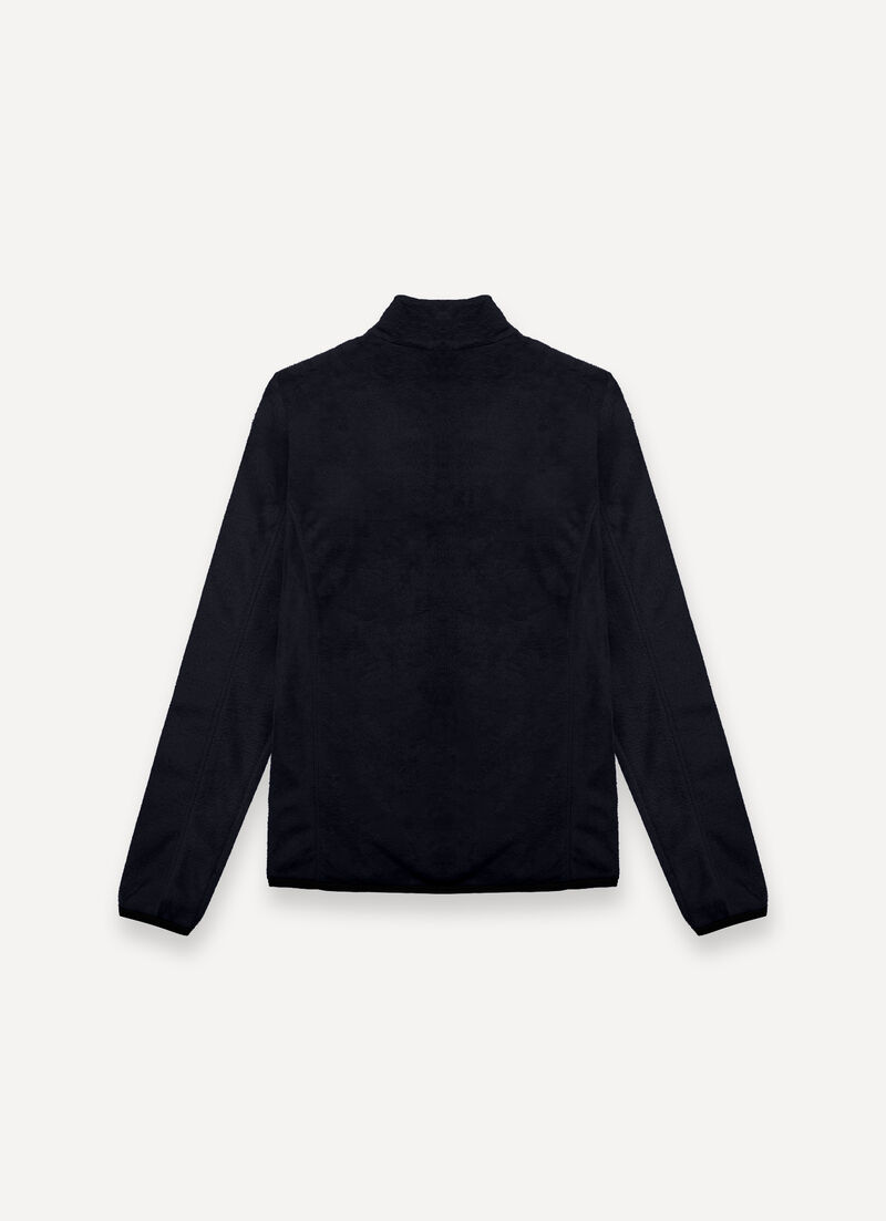 Plush-effect ski fleece