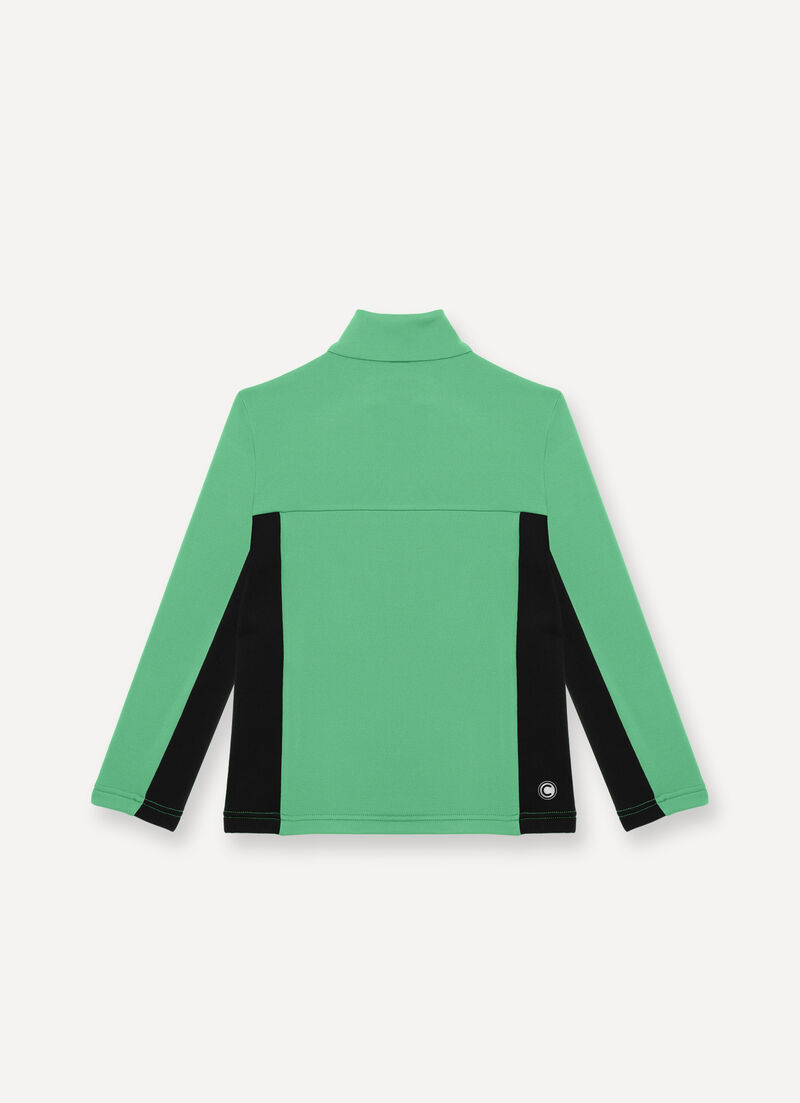 Boys’ half-zip ski sweatshirt