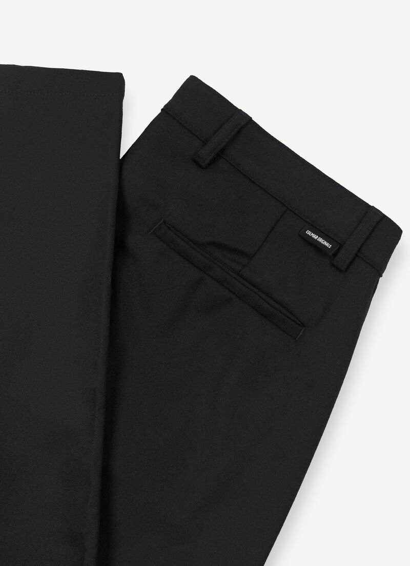 Wool-effect trousers