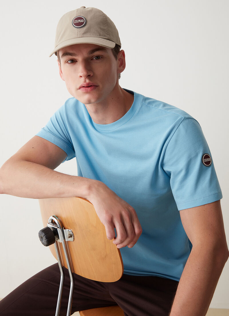 100% cotton piqué T-shirt