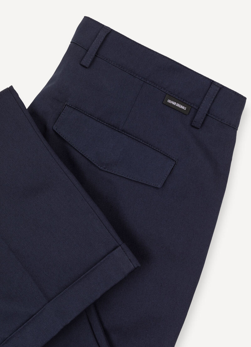 Cotton chino trousers