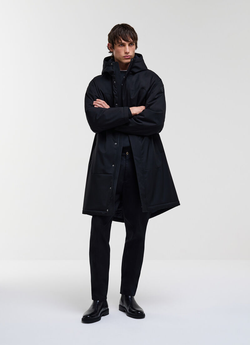 Padded parka with hood