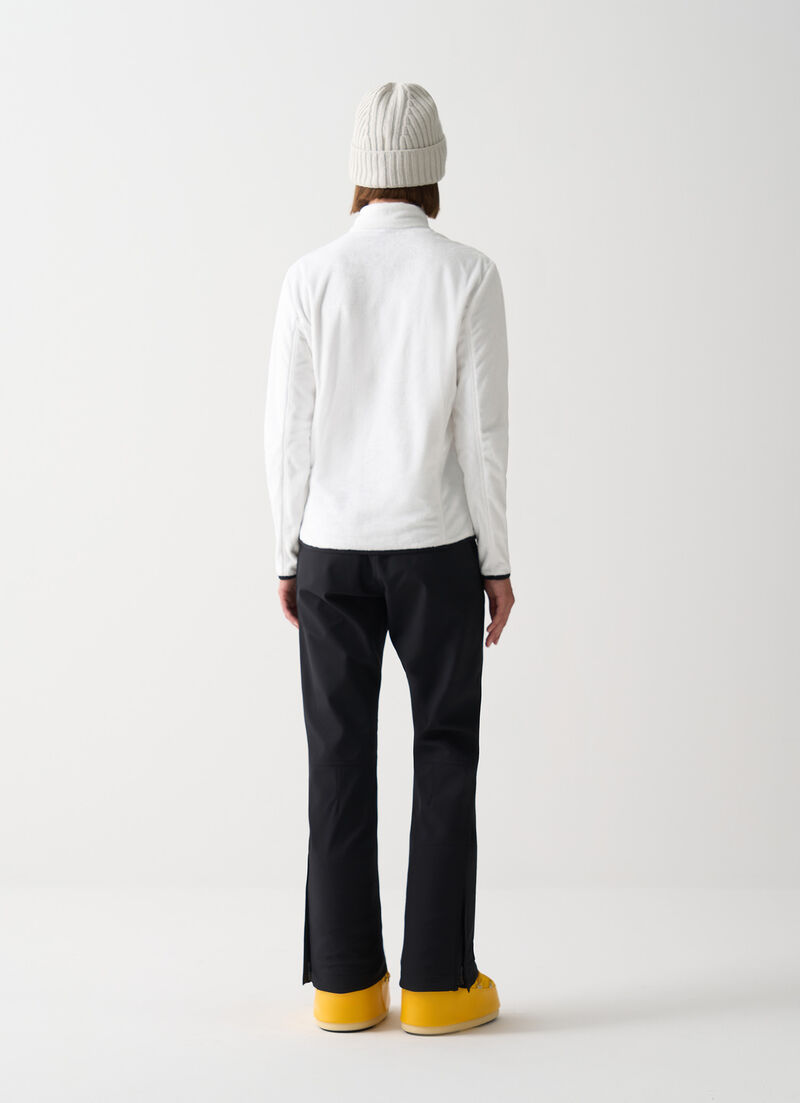 Plush-effect ski fleece