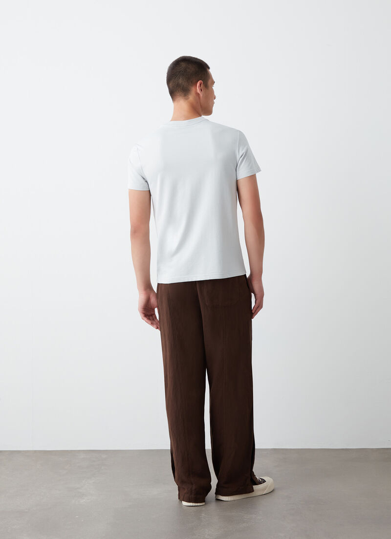 Short-sleeved stretch T-shirt