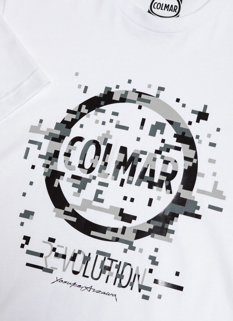 Crew-neck T-shirt with logo