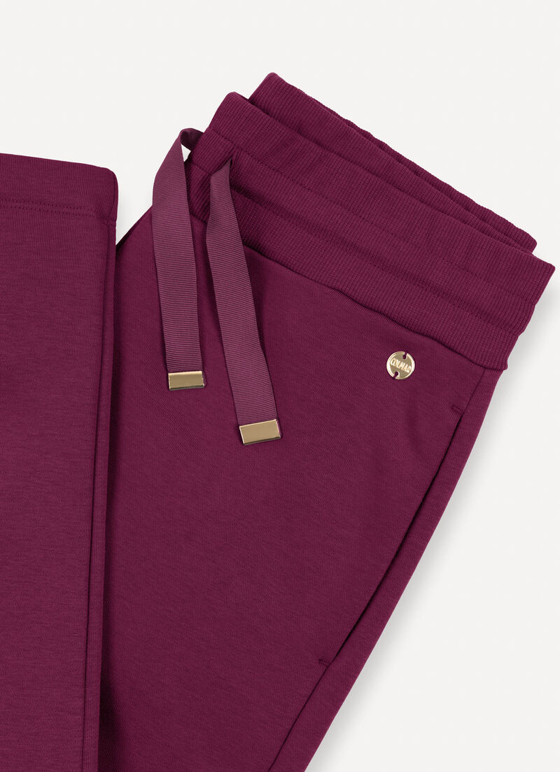 Tracksuit bottoms with drawstring