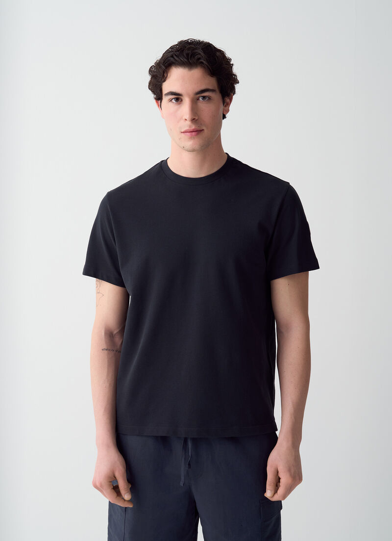 100% cotton piqué T-shirt