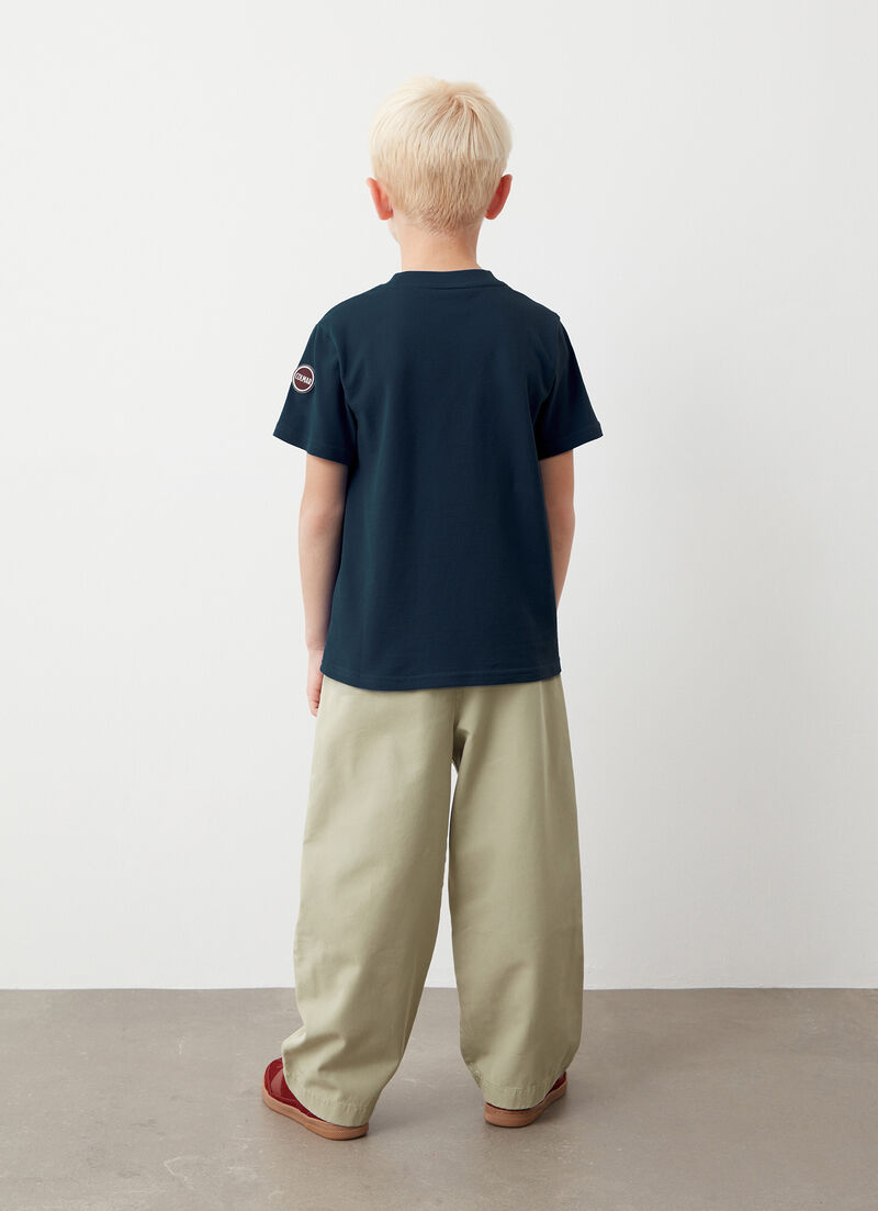 Cotton piqué T-shirt