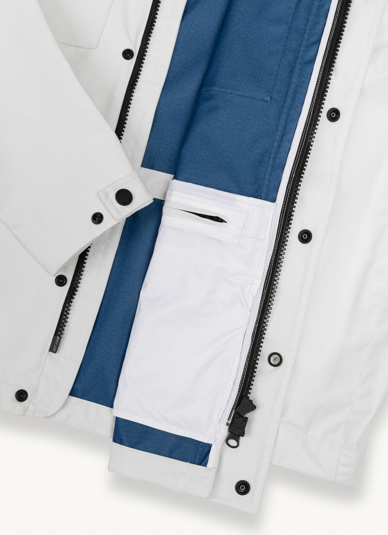 Cotton-look 3L jacket