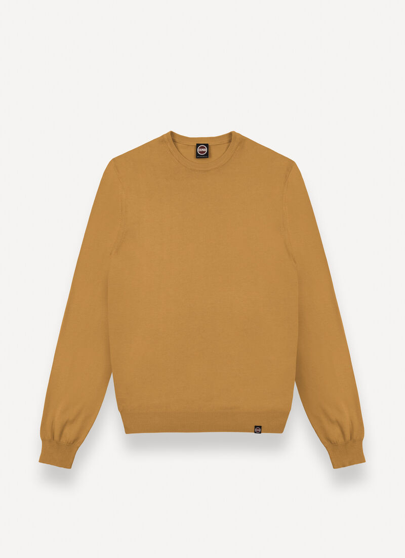 Faded crew-neck pullover