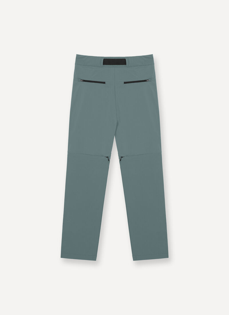Technical zip-off trousers