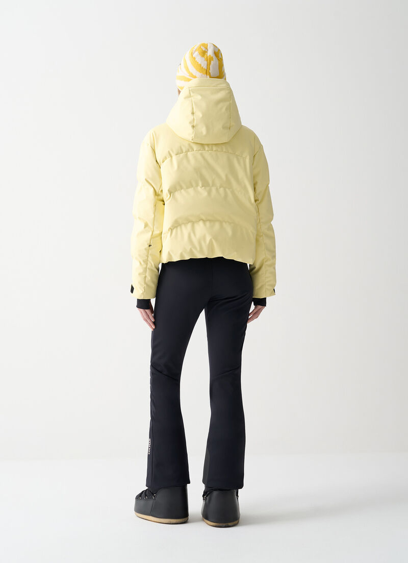 Cropped padded ski jacket