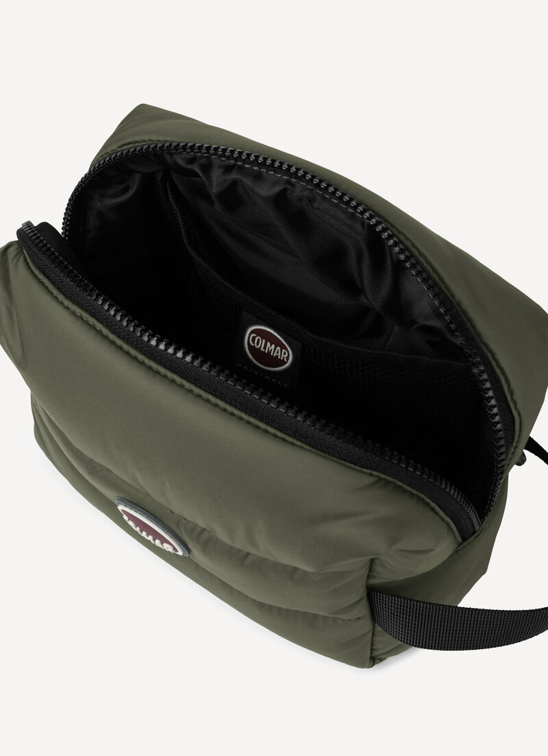 Unisex quilted clutch bag