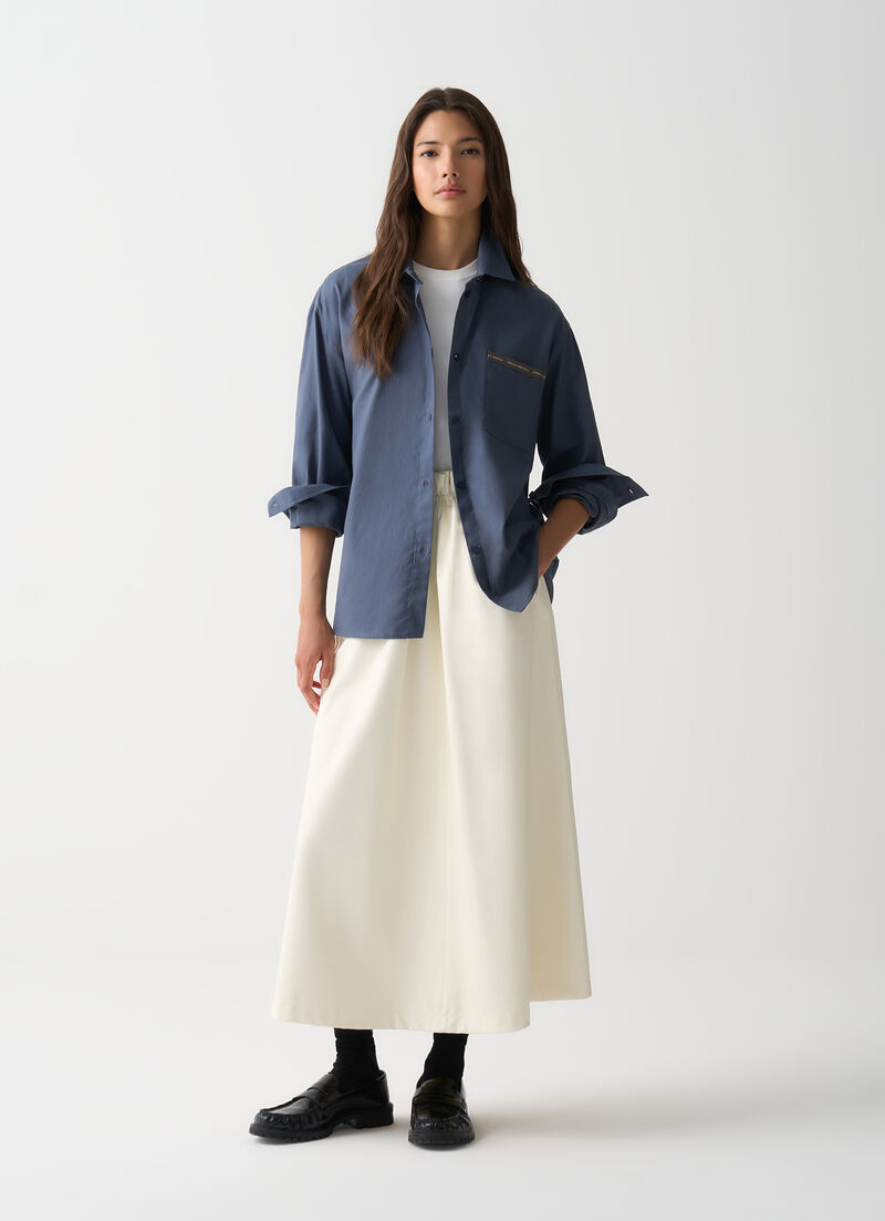 Cotton flannel shirt