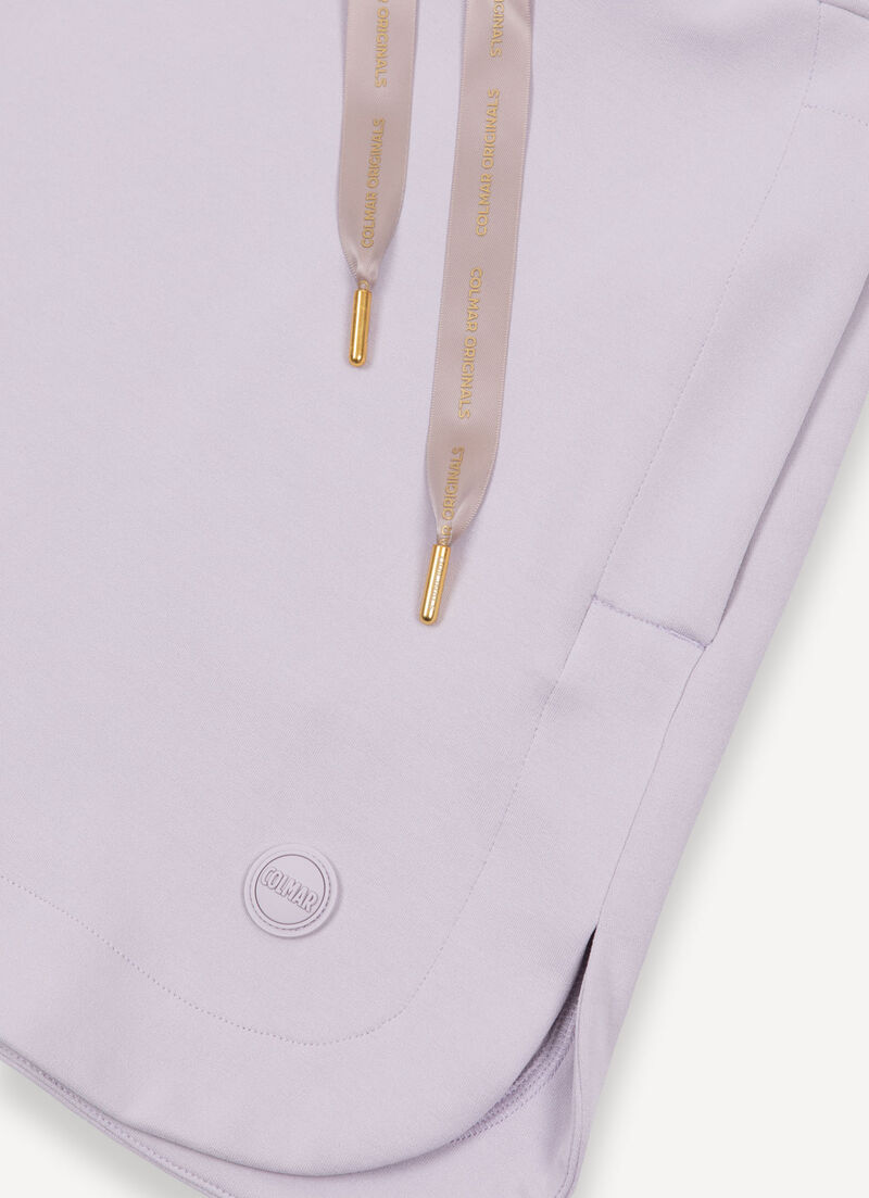 Sweatshirt-fabric skirt