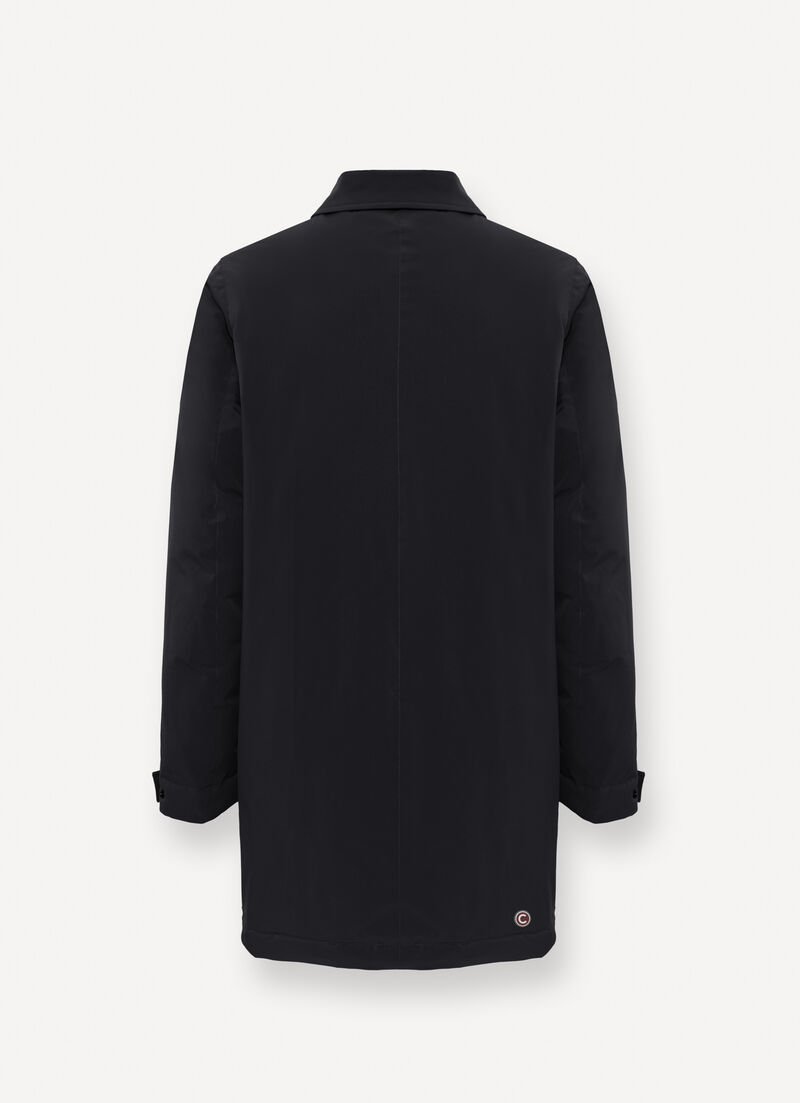 Waterproof coat with seamless interior