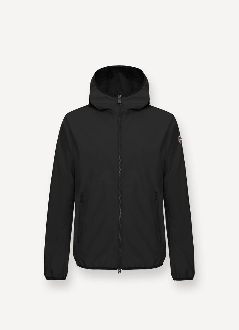 Softshell hooded jacket