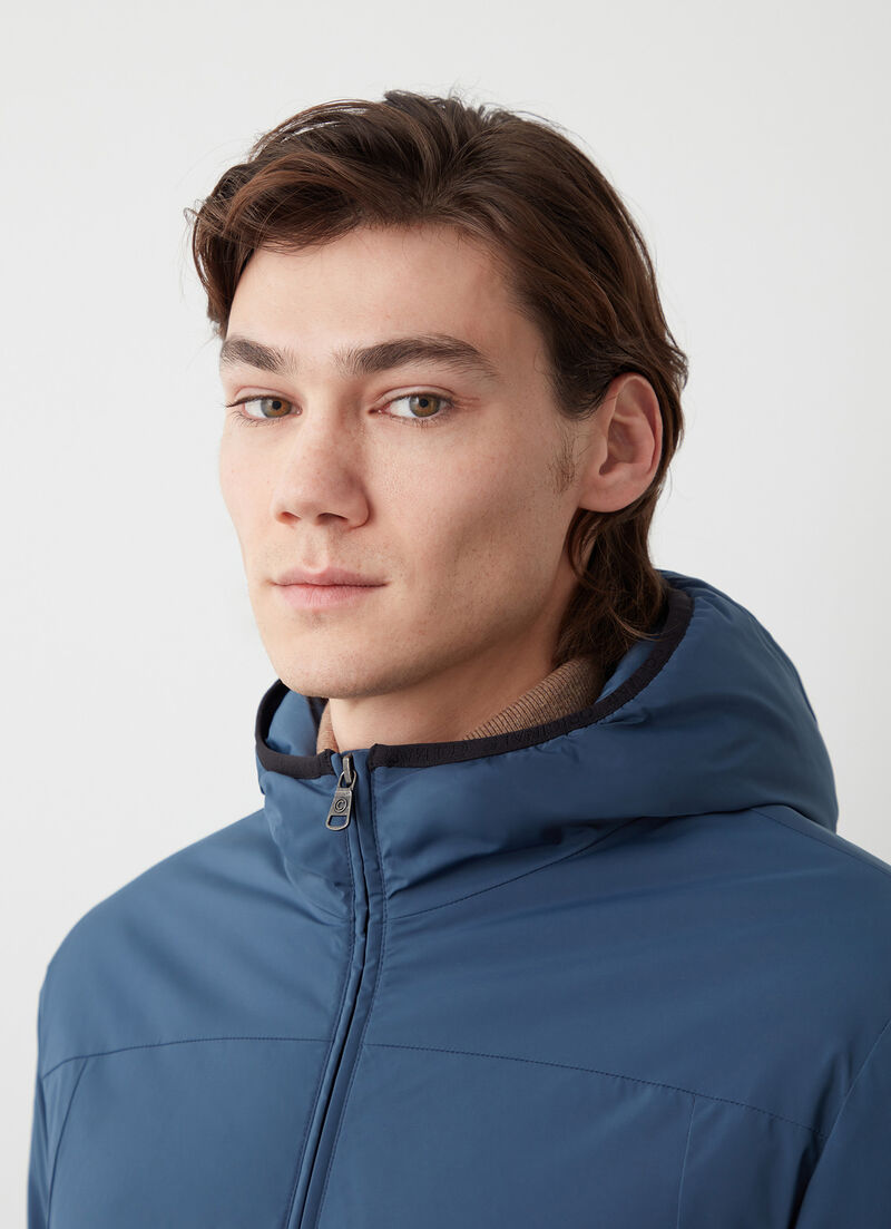 Waterproof padded autumn-weight jacket