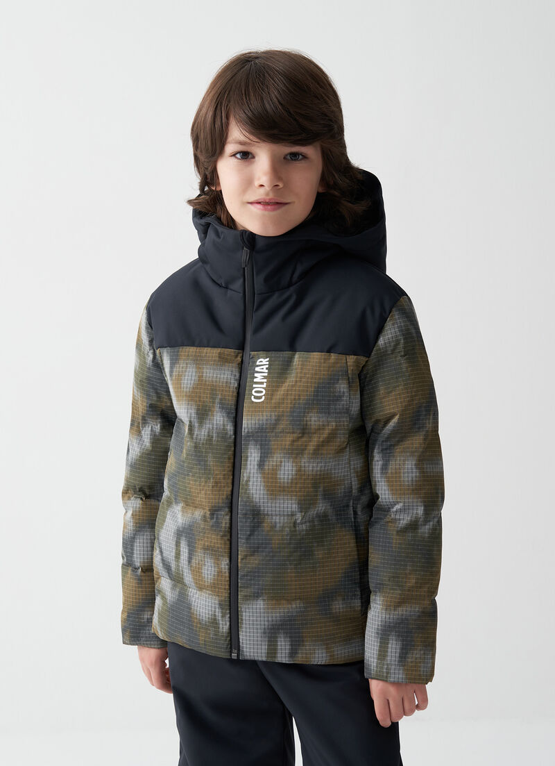 Camou Effect boy's ski jacket
