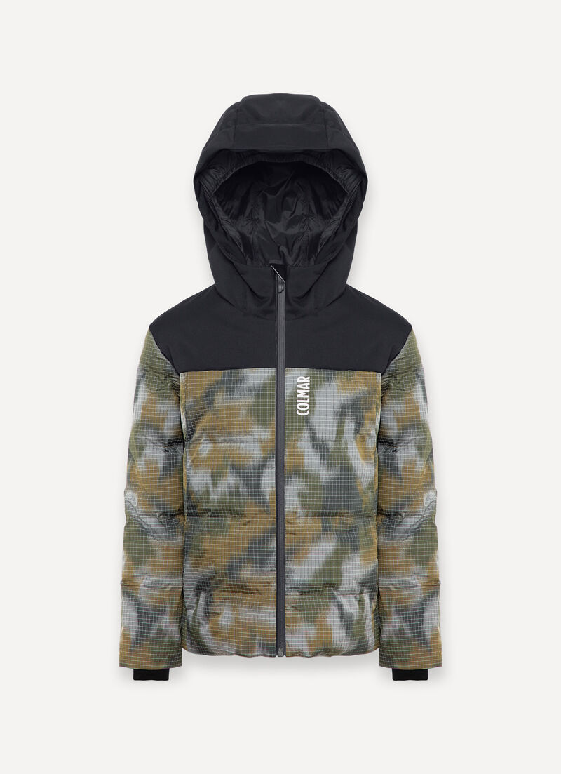 Camou Effect boy's ski jacket