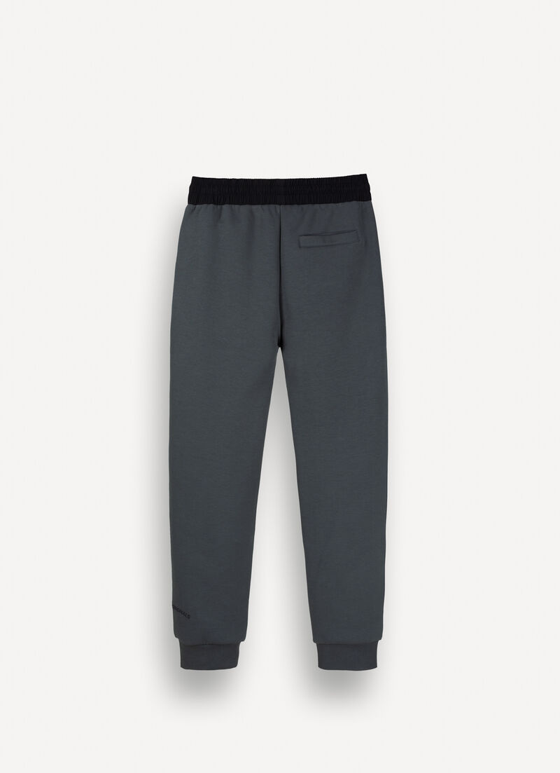 Tracksuit bottoms with nylon inserts