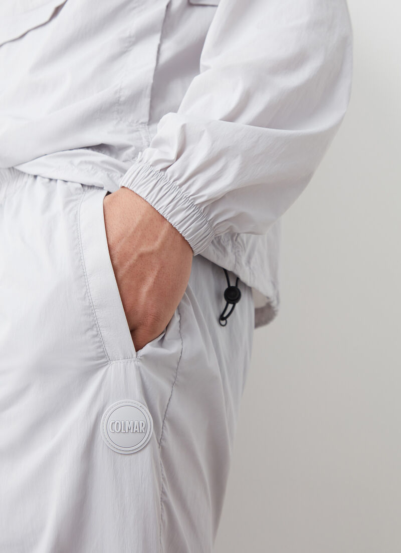 Light nylon trousers