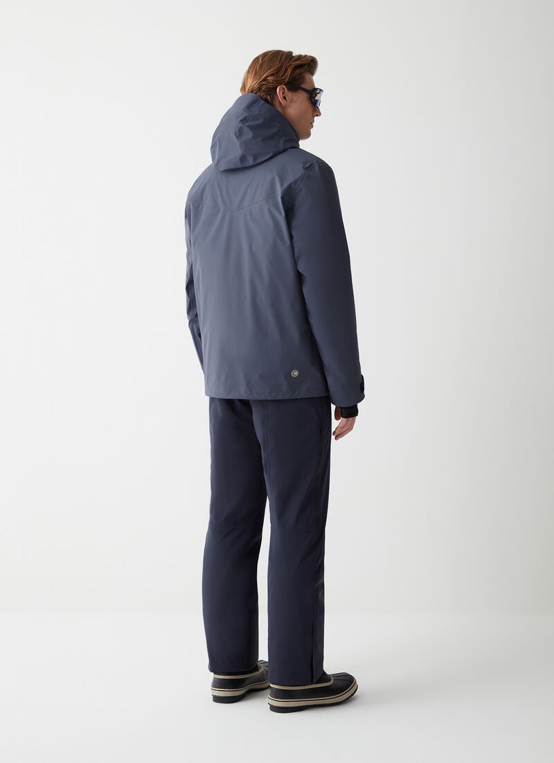3-layer ski jacket with removable lining
