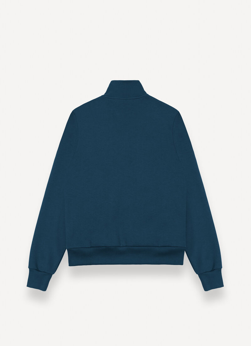 Half zip sweatshirt