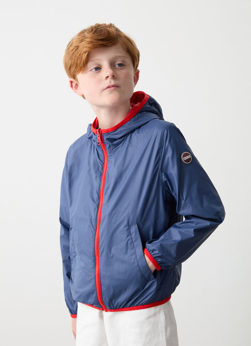 Reversible two-tone jacket