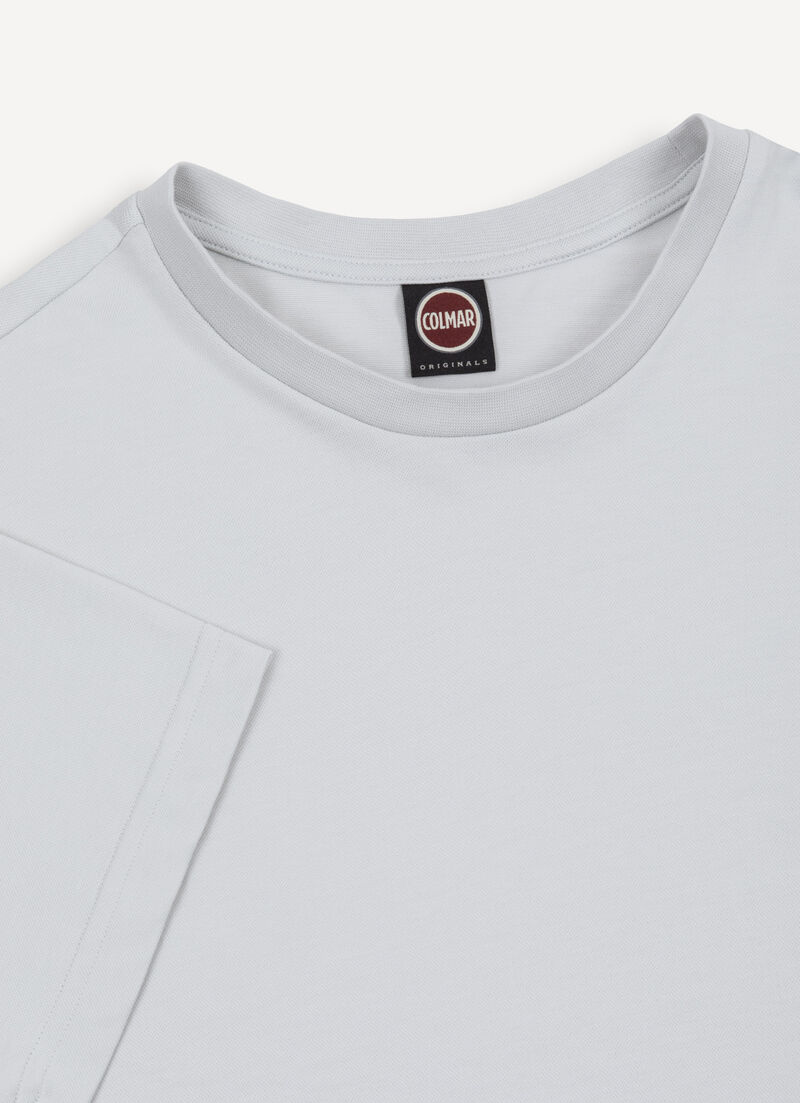 Short-sleeved stretch T-shirt