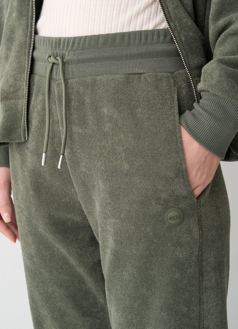Bouclé tracksuit bottoms