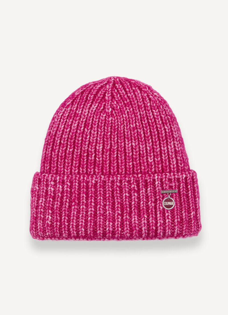 Women’s mouline-effect hat