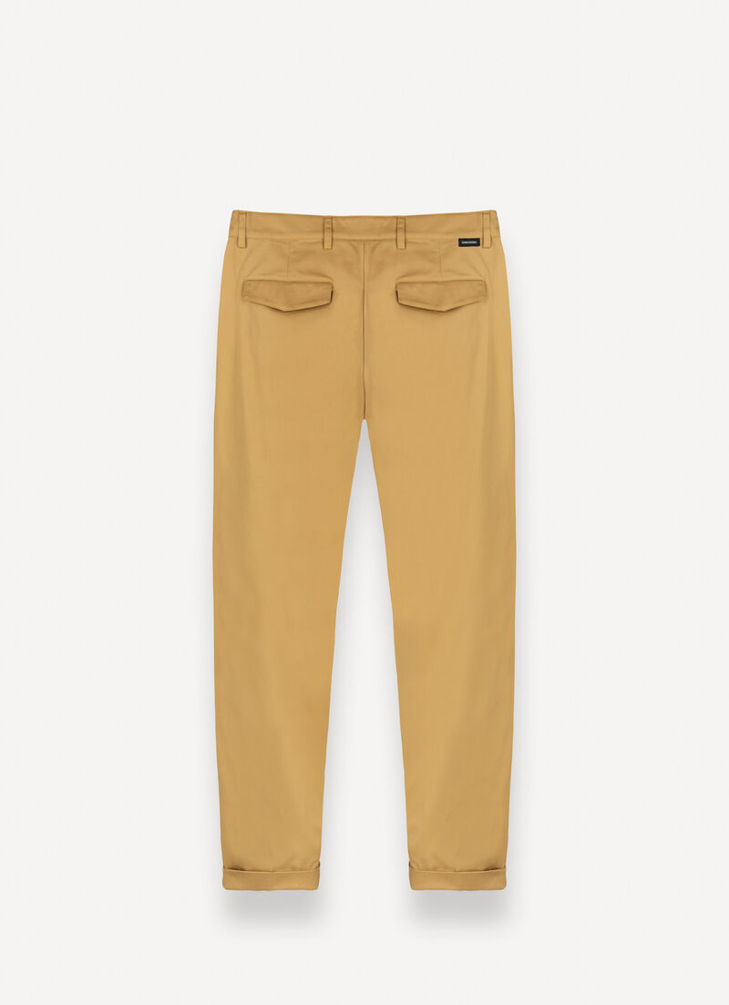 Cotton chino trousers