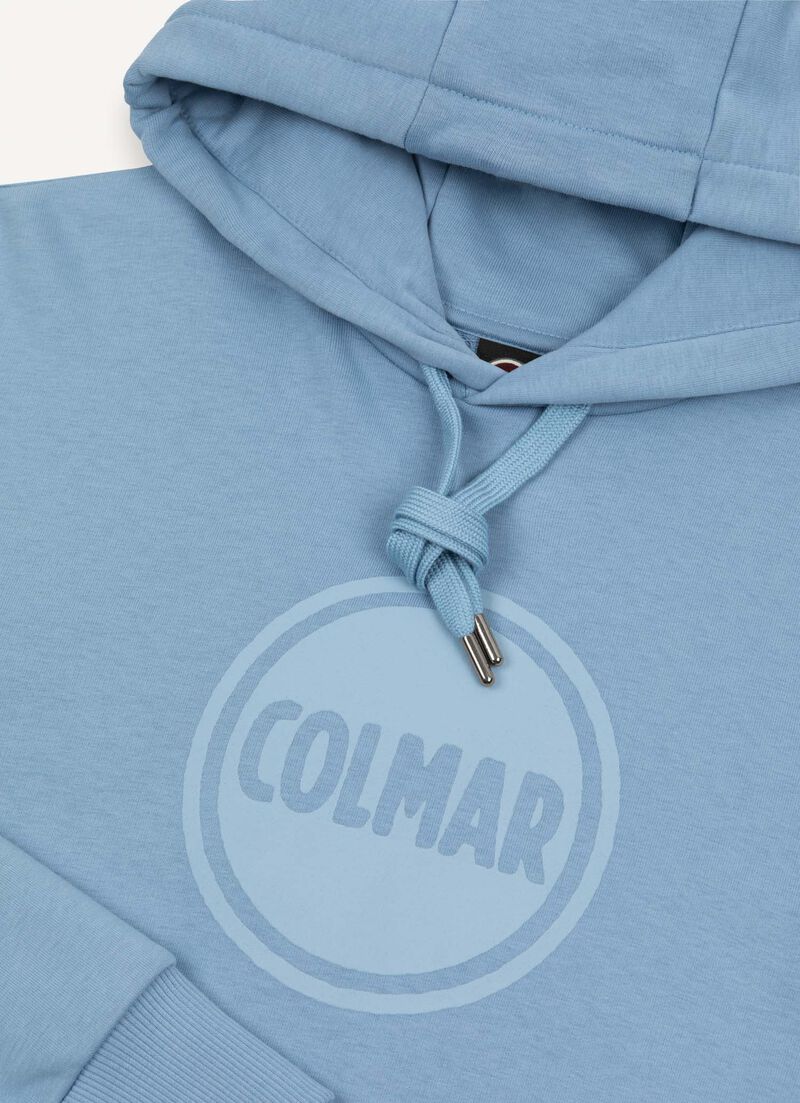 Hooded sweatshirt with logo
