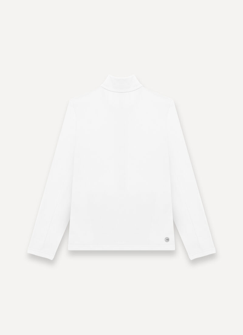 Half-zip stretch ski fleece