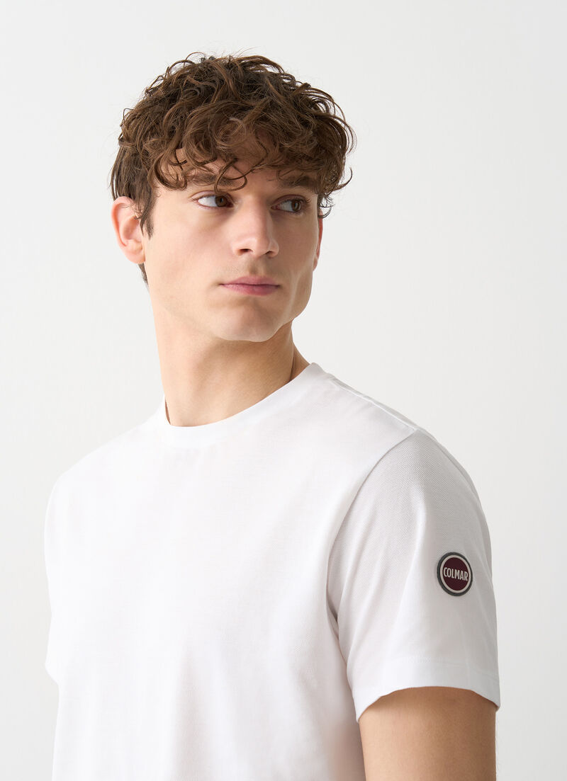 100% cotton piqué T-shirt