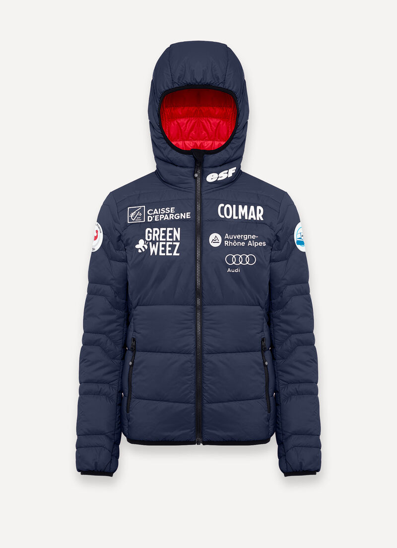 French national team quilted jacket