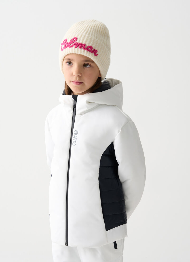 Charming girl's ski jacket