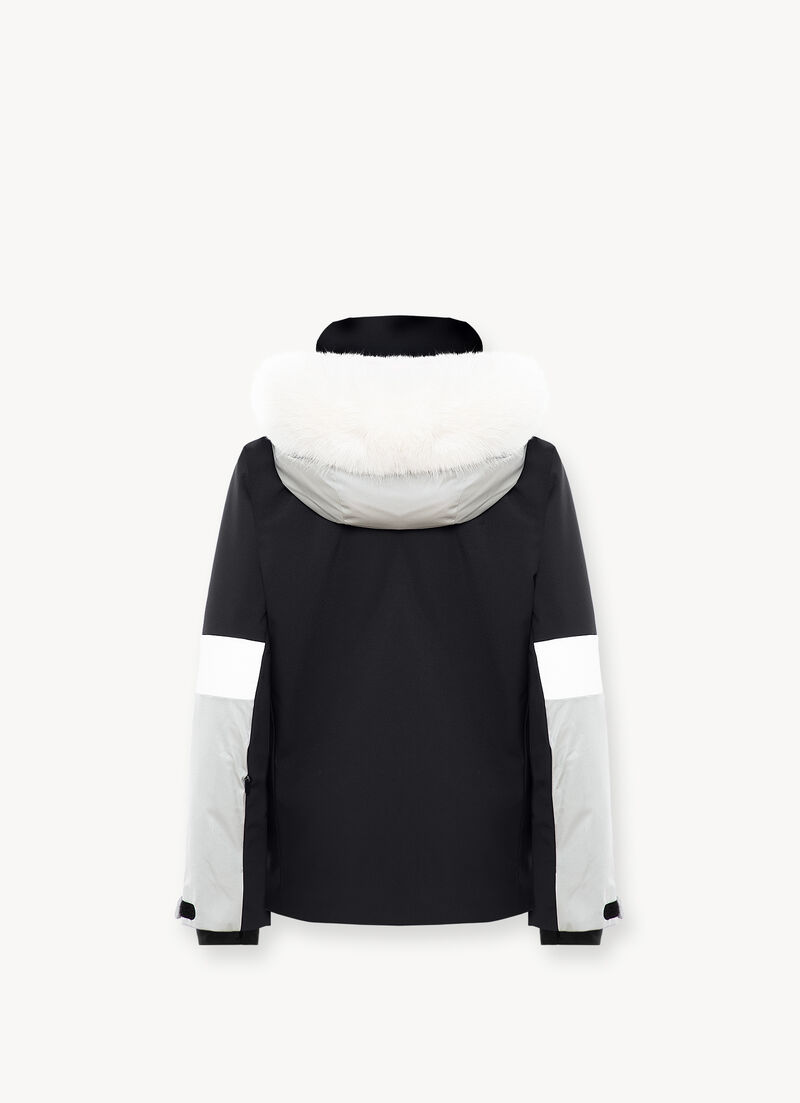 Girls’ ski jacket with fur