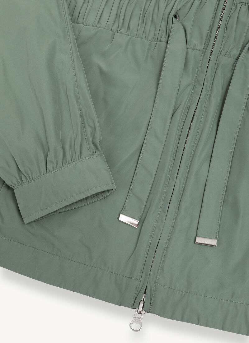 Unlined taffeta jacket