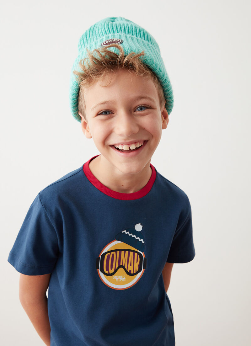 100% cotton T-shirt with logo