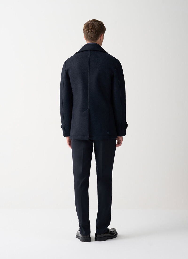 Double-breasted coat