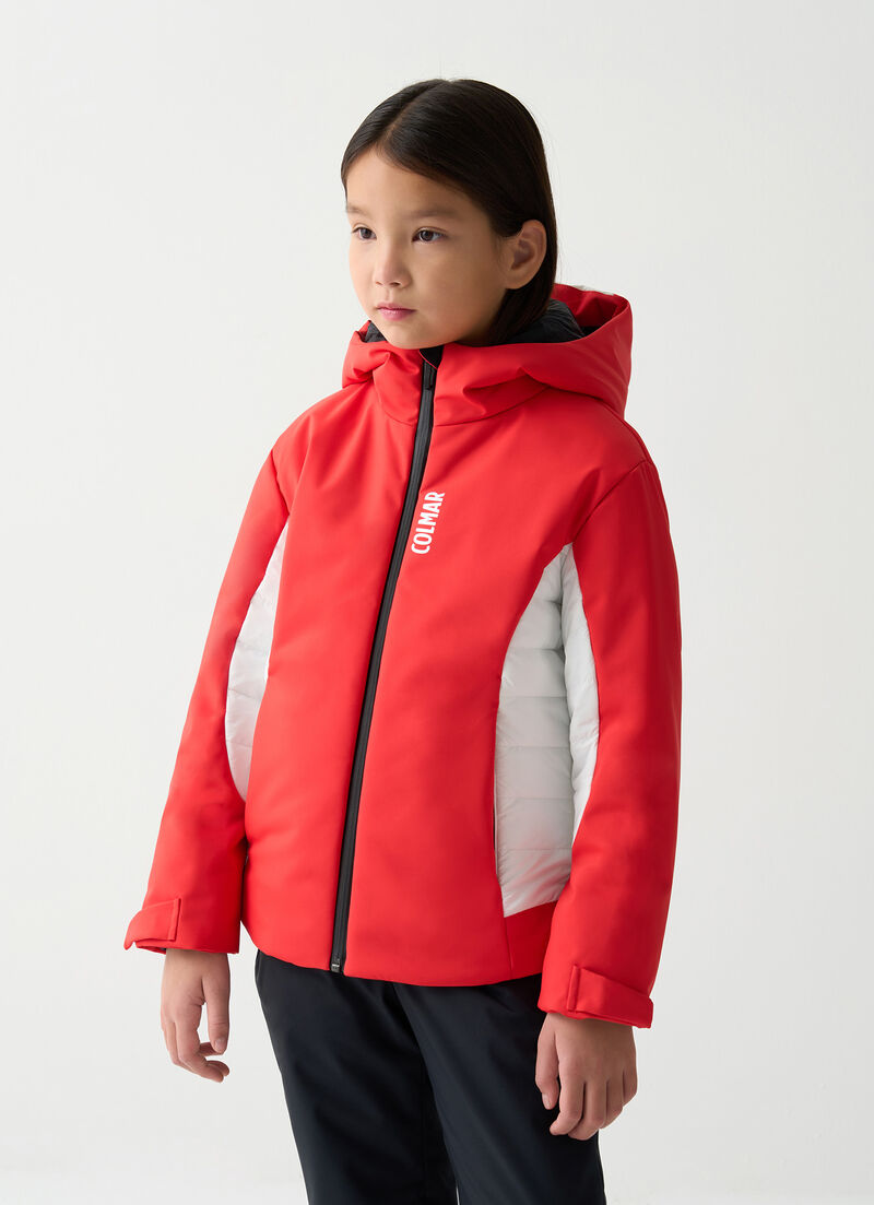 Charming girl's ski jacket