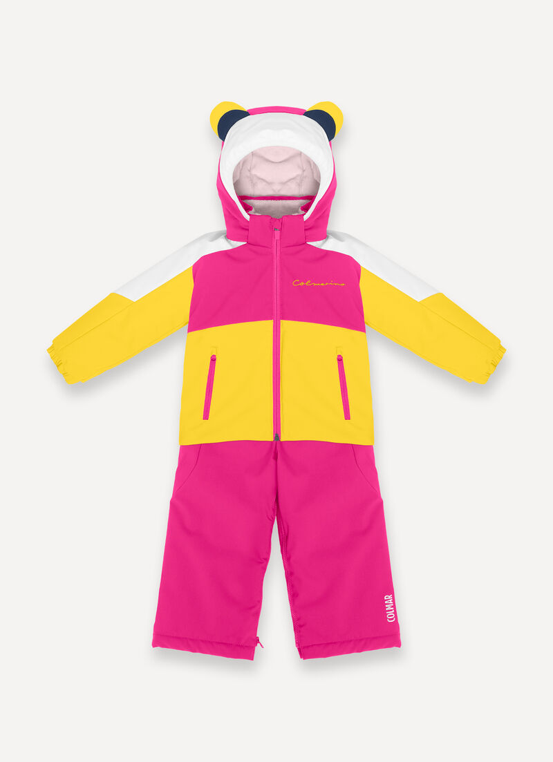 Baby 12-48 months colour-block ski suit