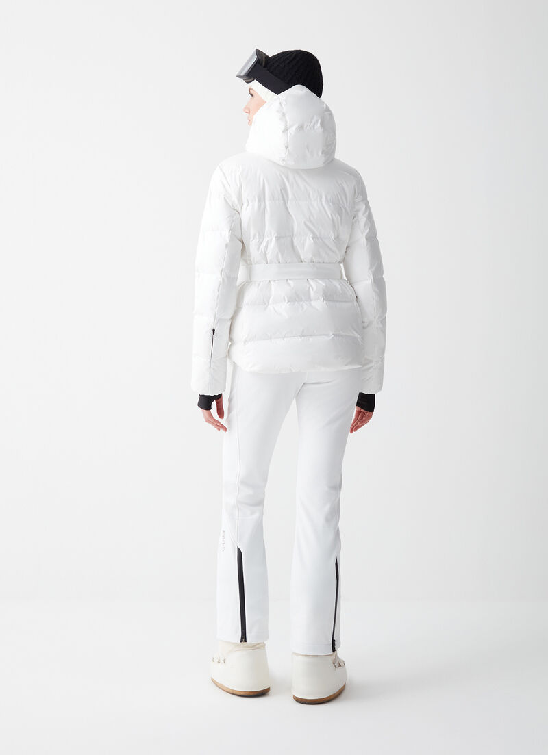 Extra-warm puffy ski parka