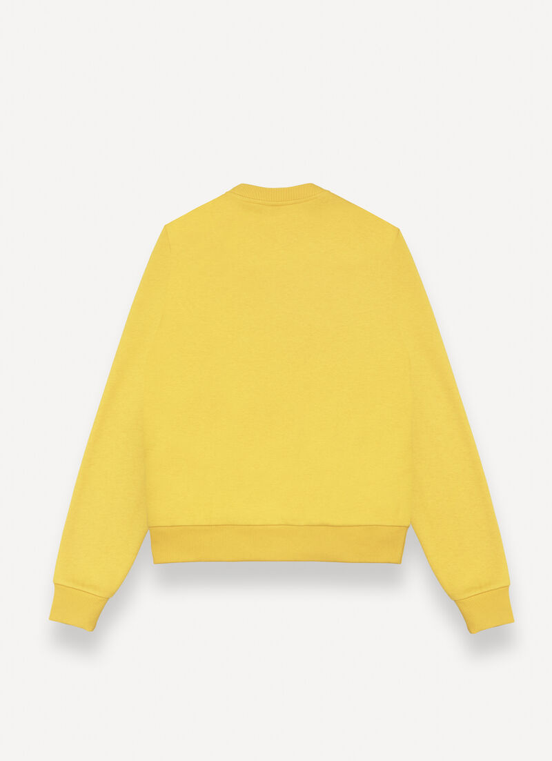 Crew-neck sweatshirt with logo