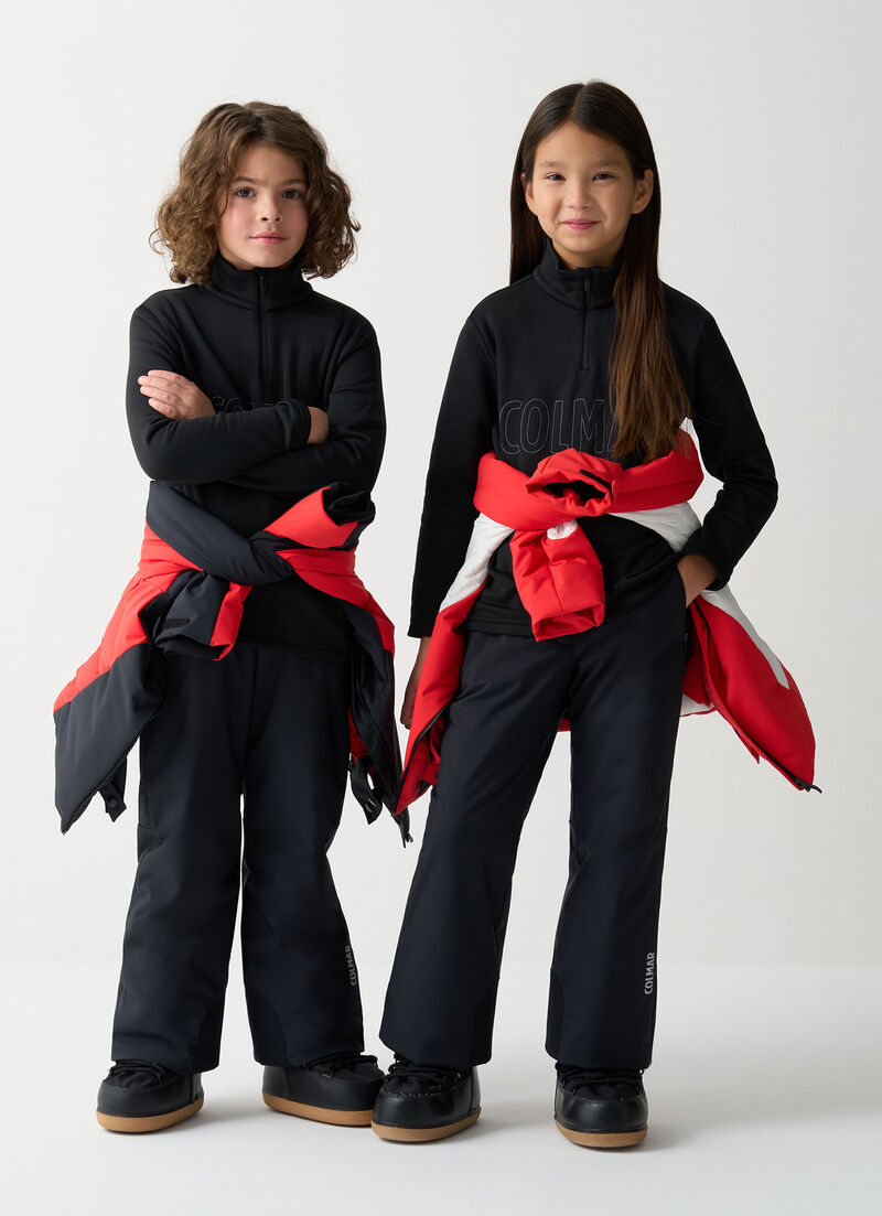 Unisex branded ski fleece