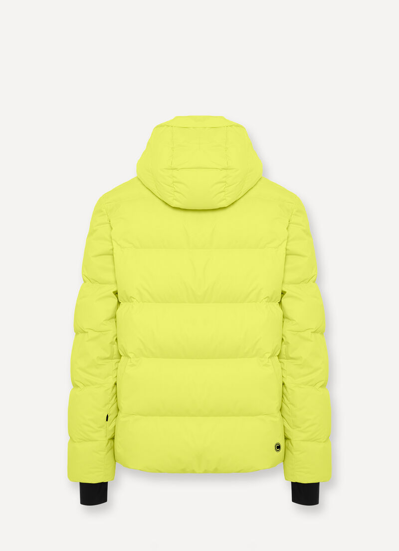 Extra-warm puffy ski jacket