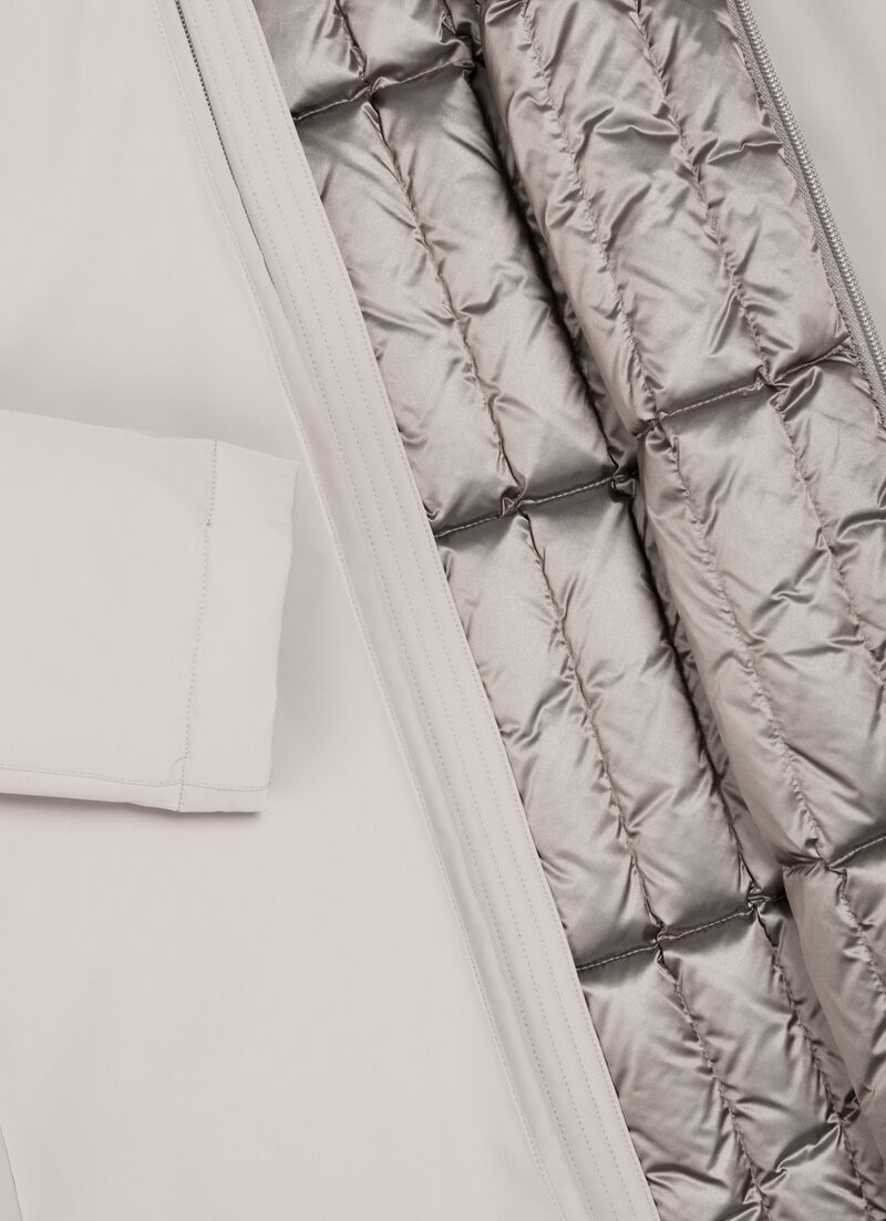 Waterproof down jacket